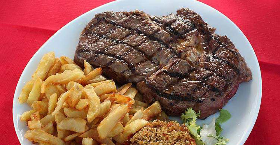 Restaurant Soissons La Bourse Aux Grains : entrecote xxl