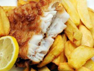 Restaurant Soissons La Bourse Aux Grains : fish and chips