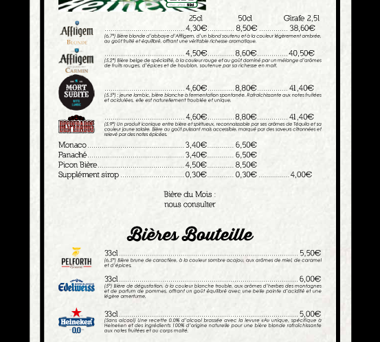 BOURSE AUX GRAINS Nouvelle Carte Page 2